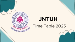 JNTUH Time Table 2025 Announced @ jntuh.ac.in Details Here JNTUH Time Table 2025 Announced @ jntuh.ac.in Details Here