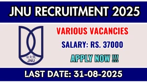 JNU Recruitment 2025 - Apply Offline for 04 Research Assistant, Field Investigator and More Posts JNU Recruitment 2025 - Apply Offline for 04 Research Assistant, Field Investigator and More Posts
