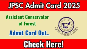 JPSC ACF Admit Card 2025 OUT Download Link jpsc.gov.in