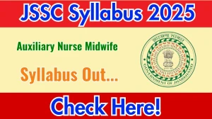 JSSC ANM Syllabus 2025 Out Direct Link to Download Syllabus PDF here