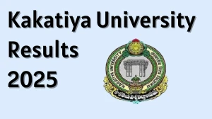 Kakatiya University Result 2025 Released at kuexams.org Direct Link to Download 1st and 3rd Semester Result