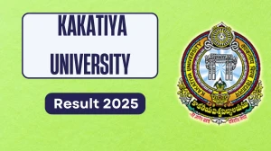 Kakatiya University Result 2025 Released at kuexams.org Direct Link to Download 1st and 3rd Semester Result