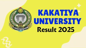 Kakatiya University Result 2025 Released at kuexams.org Direct Link to Download 1st Semester Result