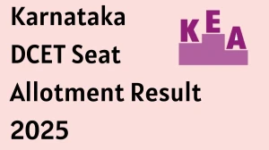 Karnataka DCET Seat Allotment Result 2025 Out at kea.kar.nic.in Direct Link to Download Result