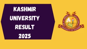 Kashmir University Result 2025 Released at egov.uok.edu.in Direct Link to Download 5th and 6th Semester Result