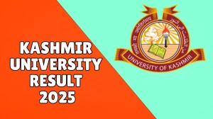 Kashmir University Result 2025 Released at uok.edu.in Direct Link to Download 1st, 2nd Sem Result