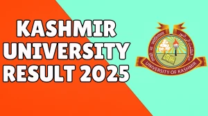 Kashmir University Result 2025 Released at uok.edu.in Direct Link to Download 1st Semester Result