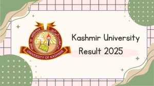Kashmir University Result 2025 Released at uok.edu.in Direct Link to Download 2nd, 3rd, 4th, 6th, 7th, 8th Sem Result