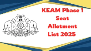 KEAM Phase 1 Seat Allotment list 2025 Out at kerala.gov.in Direct Link to Download Here