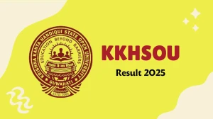KKHSOU Result 2025 Out at kkhsou.ac.in Direct Link to Download 1st, 2nd, 4th Sem Result KKHSOU Result 2025 Out at kkhsou.ac.in Direct Link to Download 1st, 2nd, 4th Sem Result