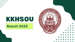 KKHSOU Result 2025 Released at kkhsou.ac.in Direct Link to Download 1st Sem Result KKHSOU Result 2025 Released at kkhsou.ac.in Direct Link to Download 1st Sem Result