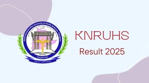 KNRUHS Result 2025 Released at knruhs.telangana.gov.in Direct Link to Download UG and PG Course Result KNRUHS Result 2025 Released at knruhs.telangana.gov.in Direct Link to Download UG and PG Course Result