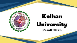 Kolhan University Result 2025 Released at kolhanuniversity.ac.in Direct Link to Download PG Course Result