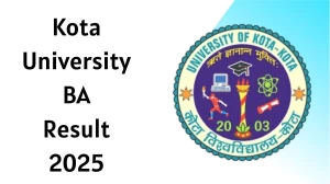 Kota University BA Result 2025 Released at uok.ac.in Direct Link to Download Part III Result
