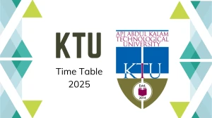 KTU Time Table 2025 Announced @ ktu.edu.in Details Here