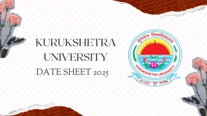 Kurukshetra University Date Sheet 2025 Announced @ kuk.ac.in Details Here Kurukshetra University Date Sheet 2025 Announced @ kuk.ac.in Details Here