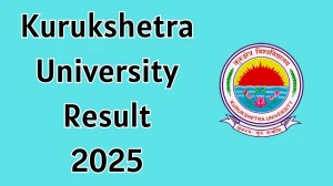 Kurukshetra University Result 2025 Released at kuk.ac.in Direct Link to Download 1st Semester Result