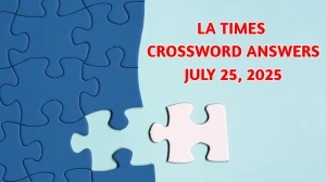 LA Times Crossword Answers 7/25/25