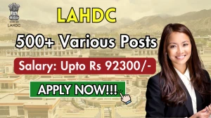LAHDC Recruitment 2025 - Apply Online for 534 Lineman, Safaiwala and Other Posts