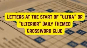 Letters at the start of 