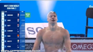 Léon Marchand Breaks World Record in 200m Individual Medley with 1:52.61