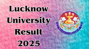 Lucknow University Result 2025 Released at lkouniv.ac.in Direct Link to Download 1st Semester Result
