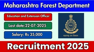 Maharashtra Forest Department Education and Extension Officer Recruitment 2025 - Apply Offline for 03 Posts
