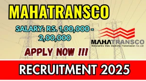 MAHATRANSCO Advisor Recruitment 2025 - Apply Offline MAHATRANSCO Advisor Recruitment 2025 - Apply Offline
