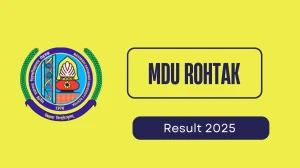 MDU Rohtak Result 2025 Released at mdurtk.in Direct Link to Download 1st Sem Result MDU Rohtak Result 2025 Released at mdurtk.in Direct Link to Download 1st Sem Result