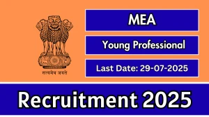MEA Young Professional Recruitment 2025 - Apply Offline