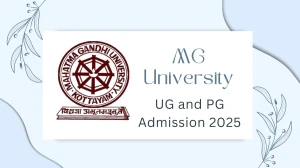 MG University UG and PG Admission 2025 Application Form, Courses, Fees at mgu.ac.in MG University UG and PG Admission 2025 Application Form, Courses, Fees at mgu.ac.in