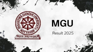 MGU Result 2025 Released at mgu.ac.in Direct Link to Download 1st Semester Result
