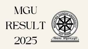 MGU Result 2025 Released at mgu.ac.in Direct Link to Download 4th Semester Result