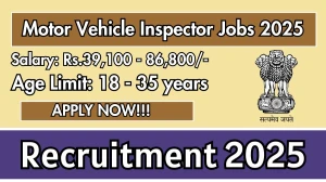 Mizoram PSC Motor Vehicle Inspector Recruitment 2025 - Apply Online for 3 Posts