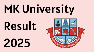 MK University Result 2025 Out at mkuniversity.ac.in Direct Link to Download PG Course Result