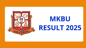 MKBU Result 2025 Released at mkbhavuni.edu.in Direct Link to Download 3rd Semester Result