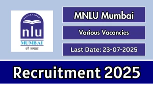 MNLU Mumbai Recruitment 2025 - Apply Online for 16 Data Analyst, IT Assistant and More Posts