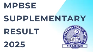 MPBSE Supplementary Result 2025 Out at mpbse.nic.in Direct Link to Download 10th and 12th Class Result