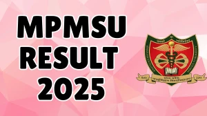 MPMSU Result 2025 Released at mpmsu.edu.in Direct Link to Download 1st Semester Result