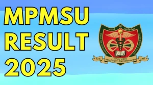 MPMSU Result 2025 Released at mpmsu.edu.in Direct Link to Download 5th Semester Result