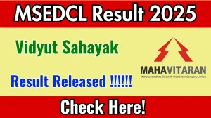 MSEDCL Vidyut Sahayak Result 2025 Out at mahadiscom.in, Direct Link to Download Result PDF Here MSEDCL Vidyut Sahayak Result 2025 Out at mahadiscom.in, Direct Link to Download Result PDF Here