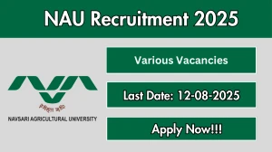NAU Recruitment 2025 - Apply Offline for 06 SRF, Contractual staff and More Posts