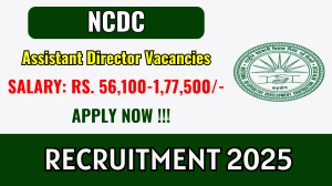 NCDC Assistant Director Recruitment 2025 - Apply Offline NCDC Assistant Director Recruitment 2025 - Apply Offline