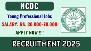 NCDC Young Professional Recruitment 2025 - Apply Offline