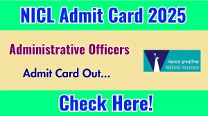 NICL AO Admit Card 2025 OUT Download Link nationalinsurance.nic.co.in