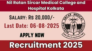 NRSMCH Kolkata Recruitment 2025 - Apply Online for 02 Laboratory Technician, Laboratory Assistant Posts