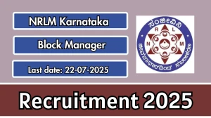 NRLM Karnataka Block Manager Recruitment 2025 - Apply Online