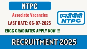 NTPC Associate Recruitment 2025 - Apply Online NTPC Associate Recruitment 2025 - Apply Online
