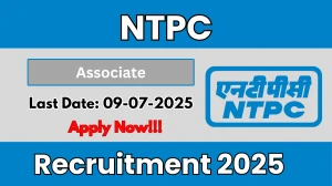 NTPC Associate Recruitment 2025 - Apply Online
