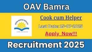 OAV Bamra Cook cum Helper Recruitment 2025 - Apply Offline